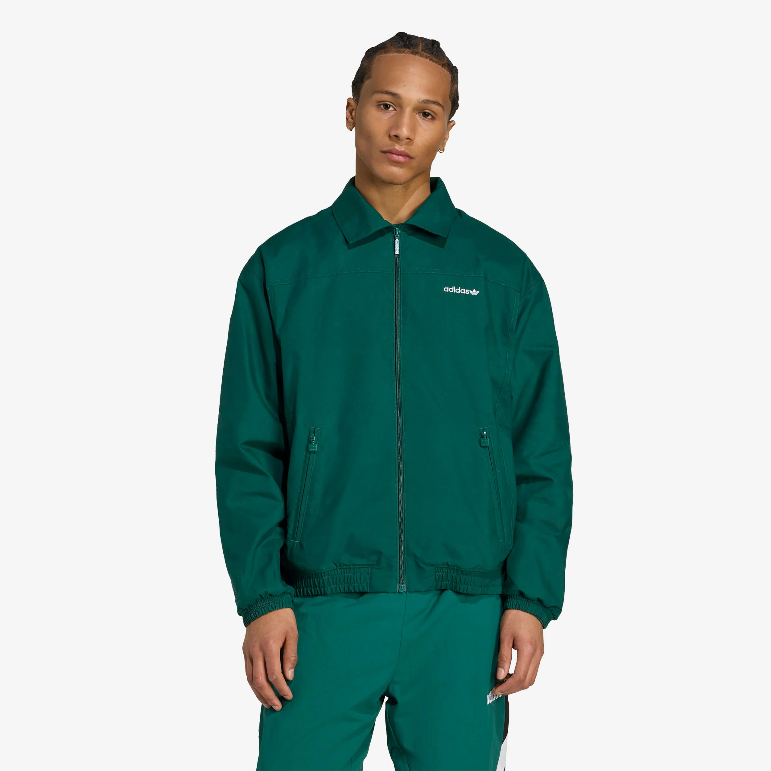 Brushed Woven Track Top - Image 2