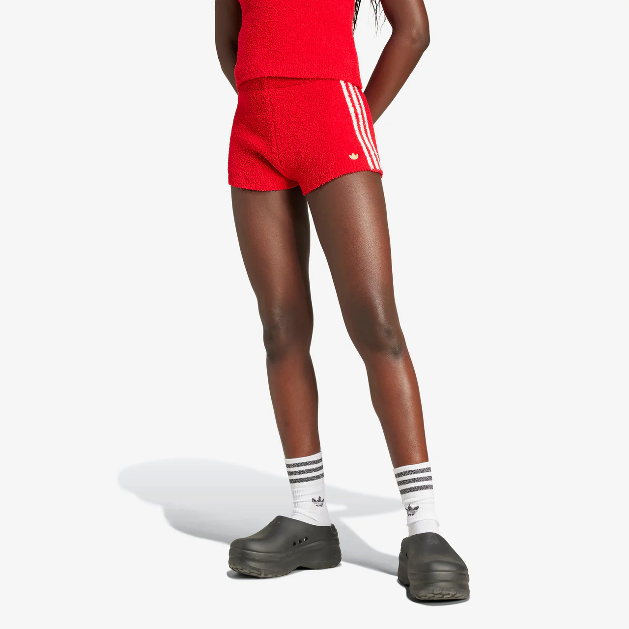 Wmns Premium Fully Fashioned Knit Shorts - Image 6