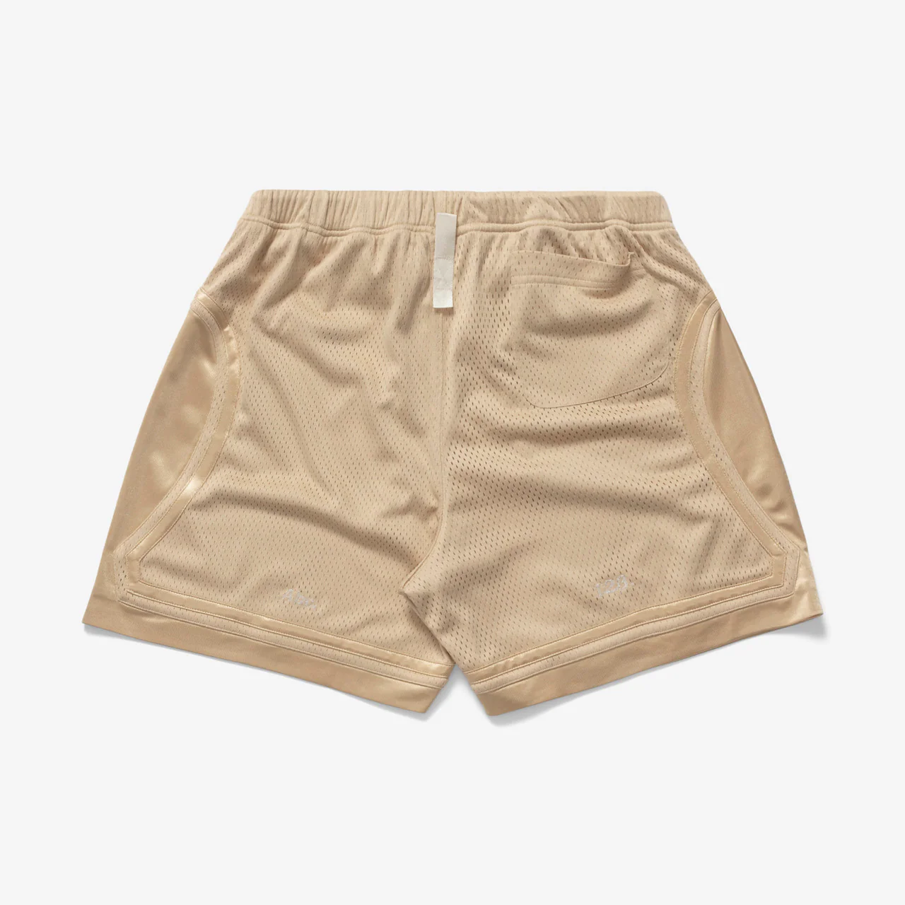 Mesh Satin Basketball Shorts - Image 2