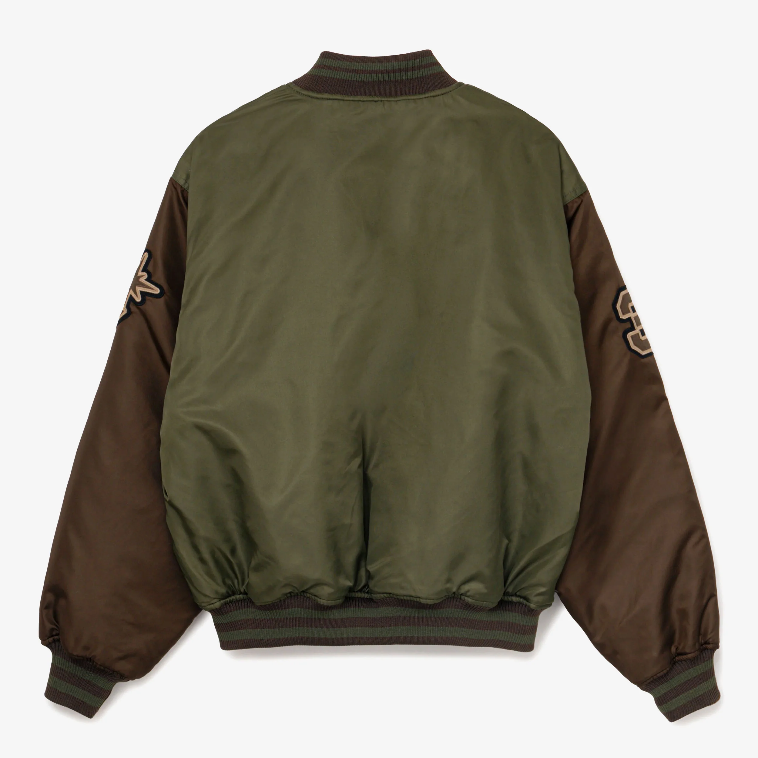Nylon Varsity Jacket - Image 2