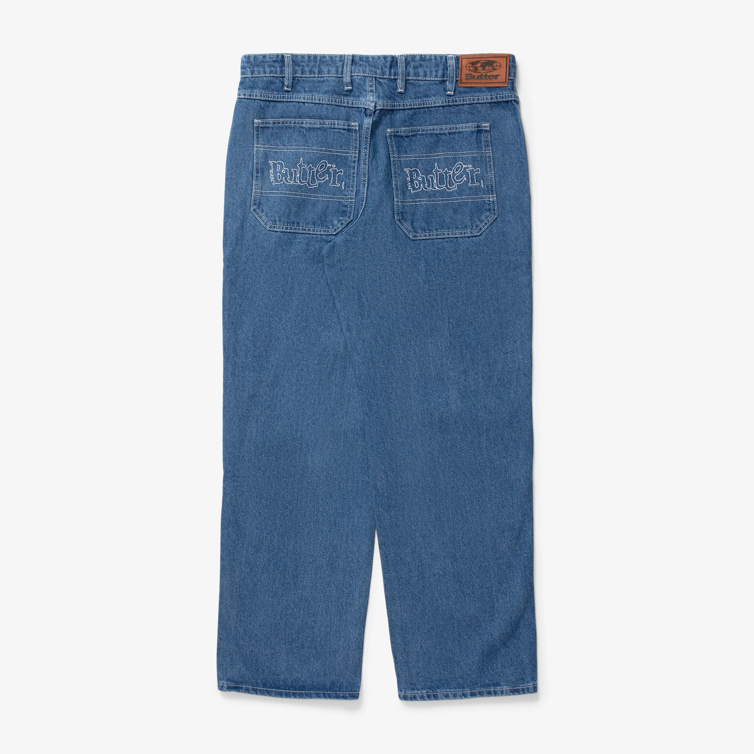 Breakdown Relaxed Denim Jeans - Image 2