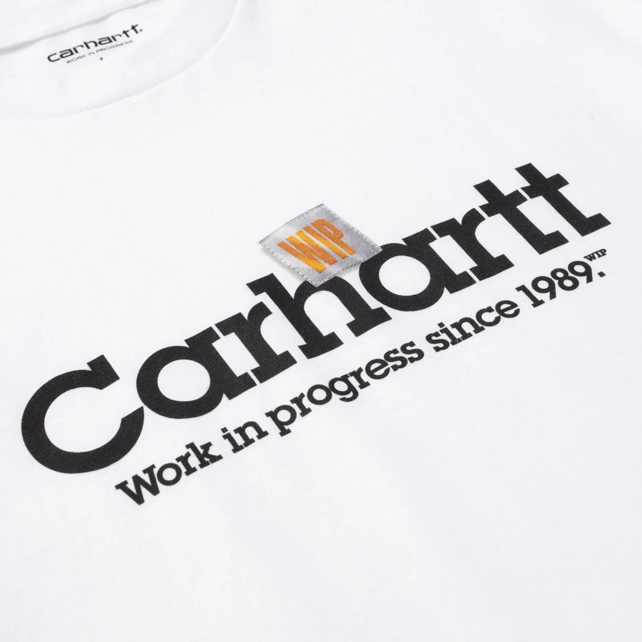 Short Sleeve Label Script T-Shirt - Image 4