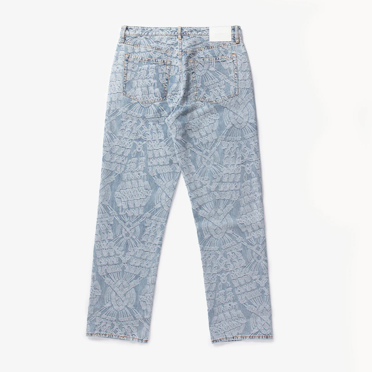 Settle Macrame Denim Pants - Image 2