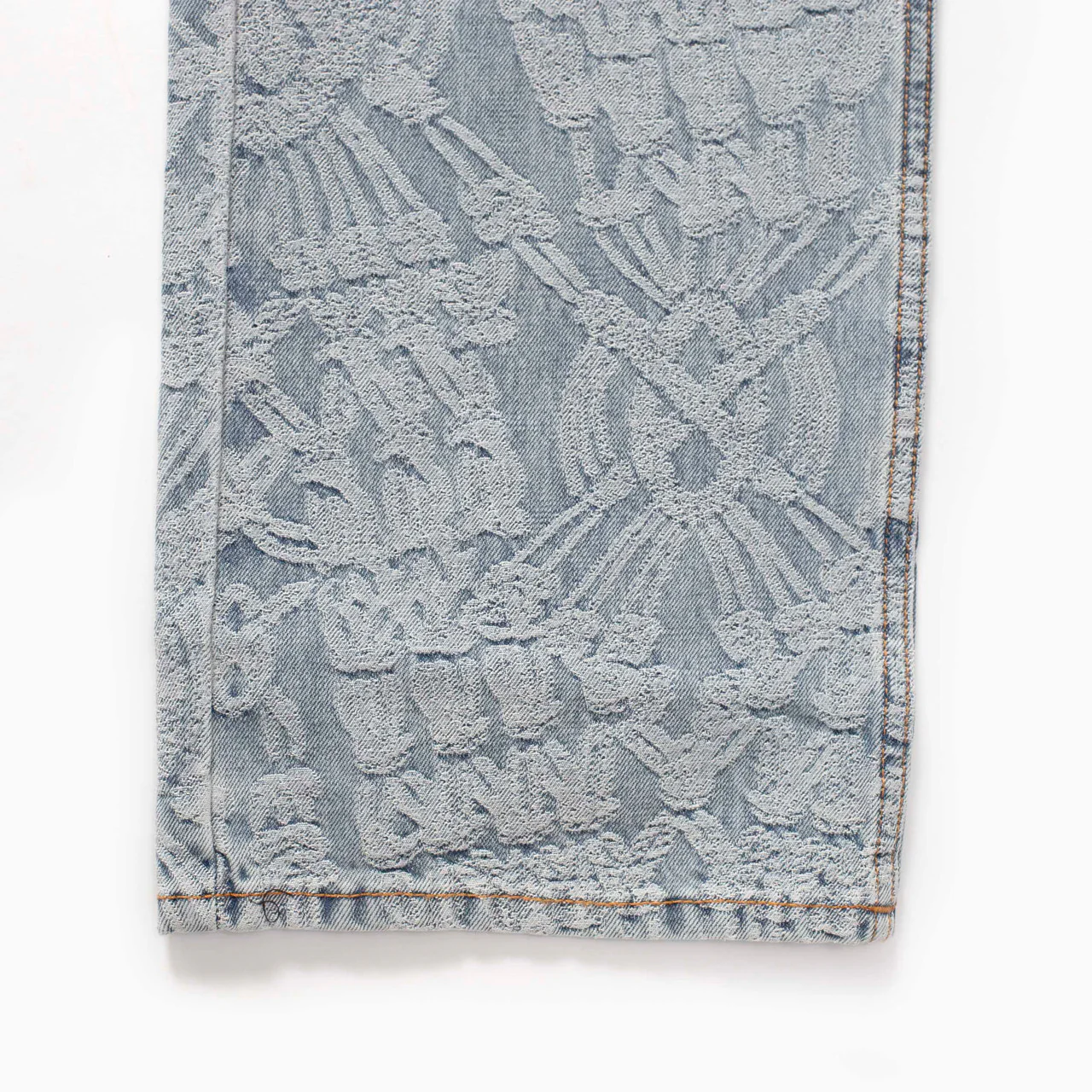 Settle Macrame Denim Pants - Image 5