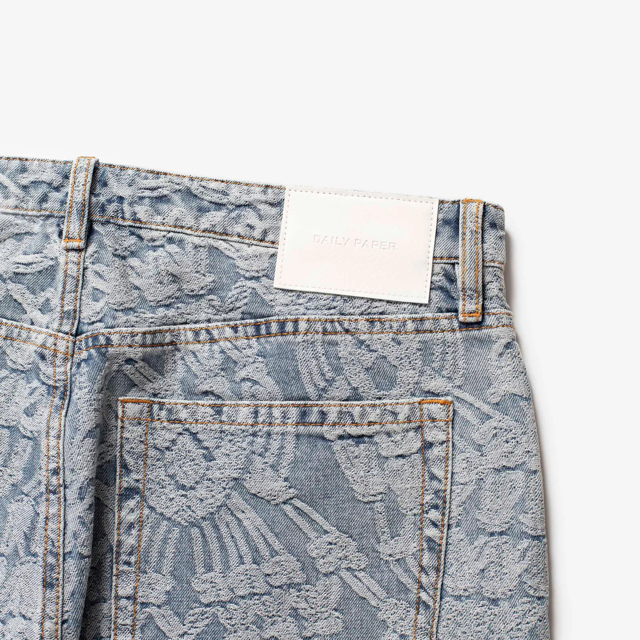 Settle Macrame Denim Pants - Image 6