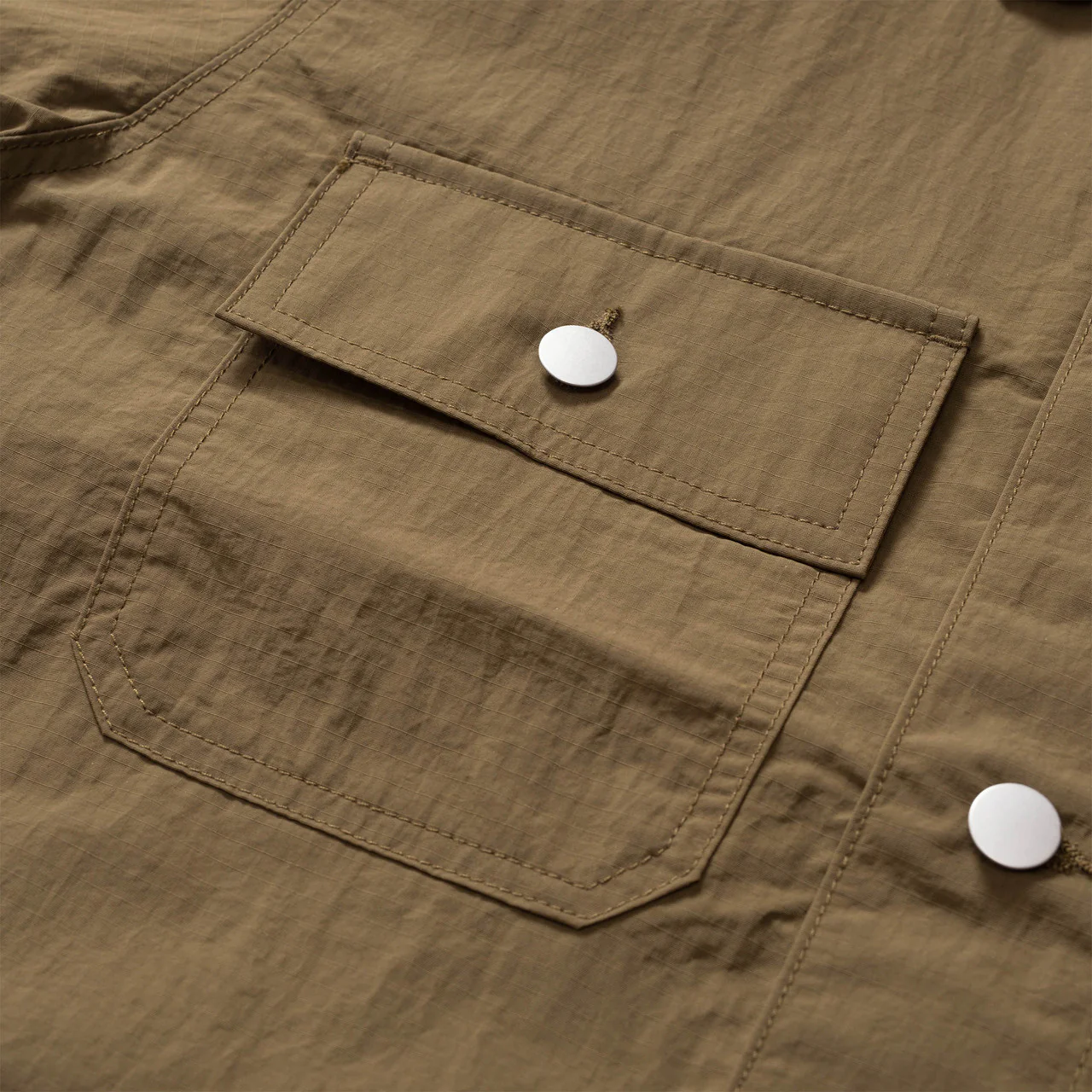 Texture Nylon Work Jacket - Image 4