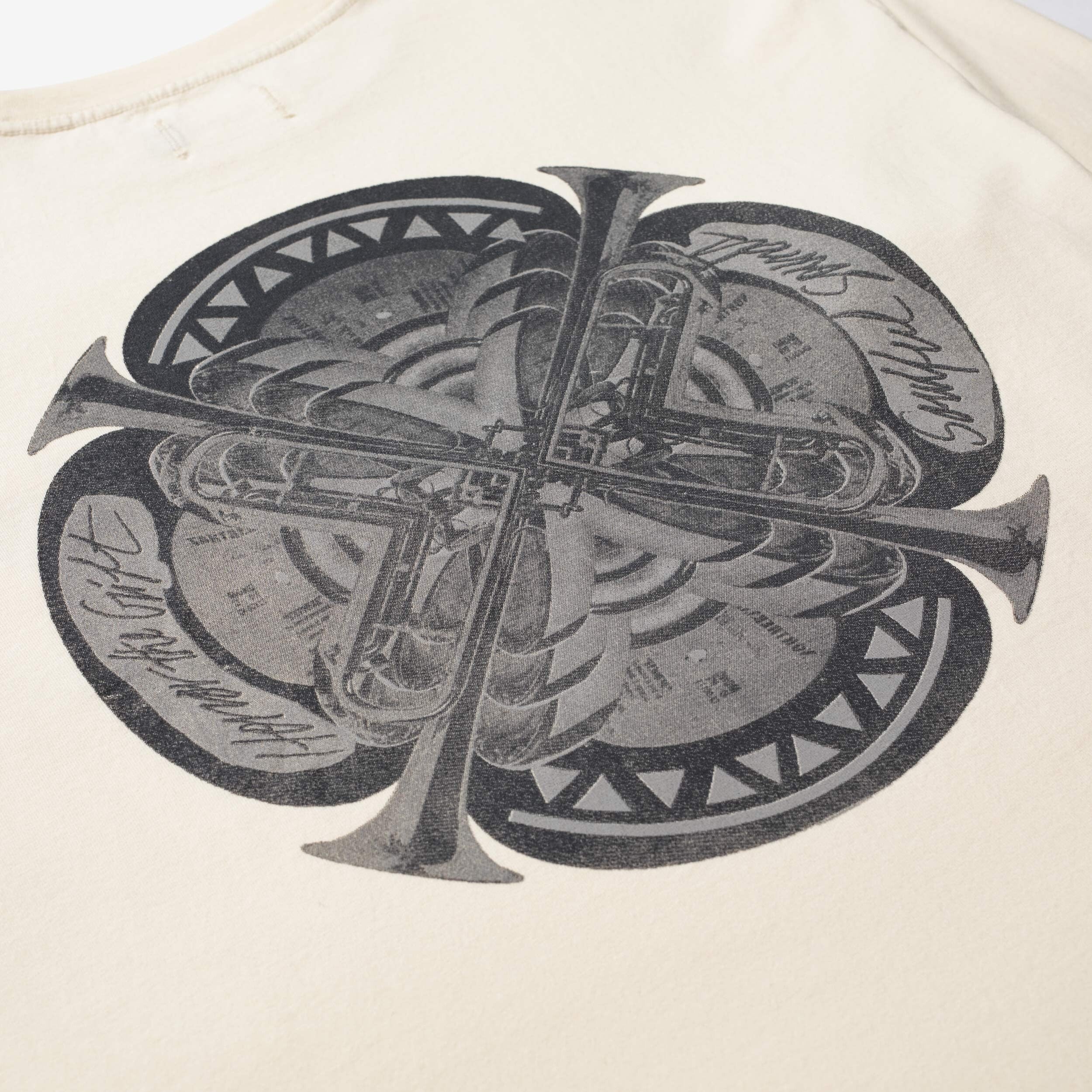 Long Sleeve Music Collage Tee - Image 5