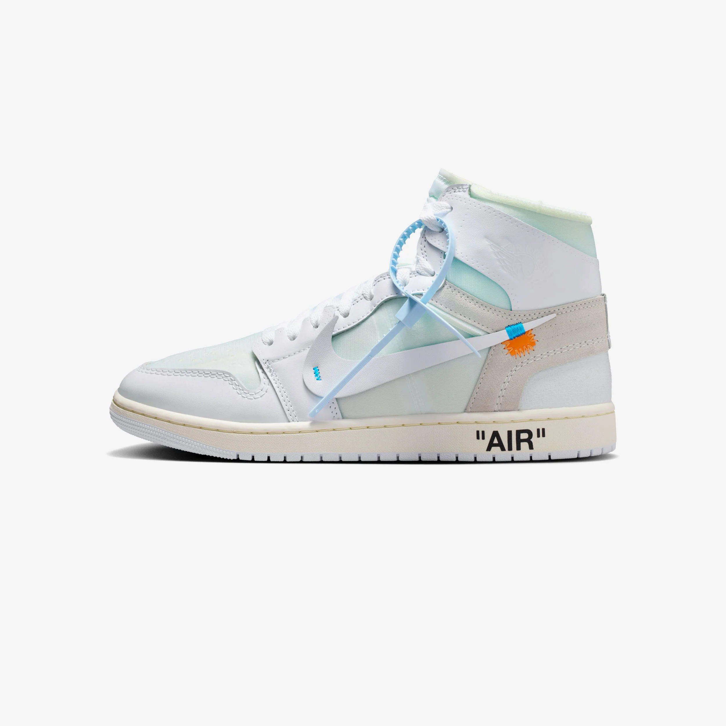 Air Jordan 1 Retro High OG x Virgil Abloh Archive "Alaska" - Image 5