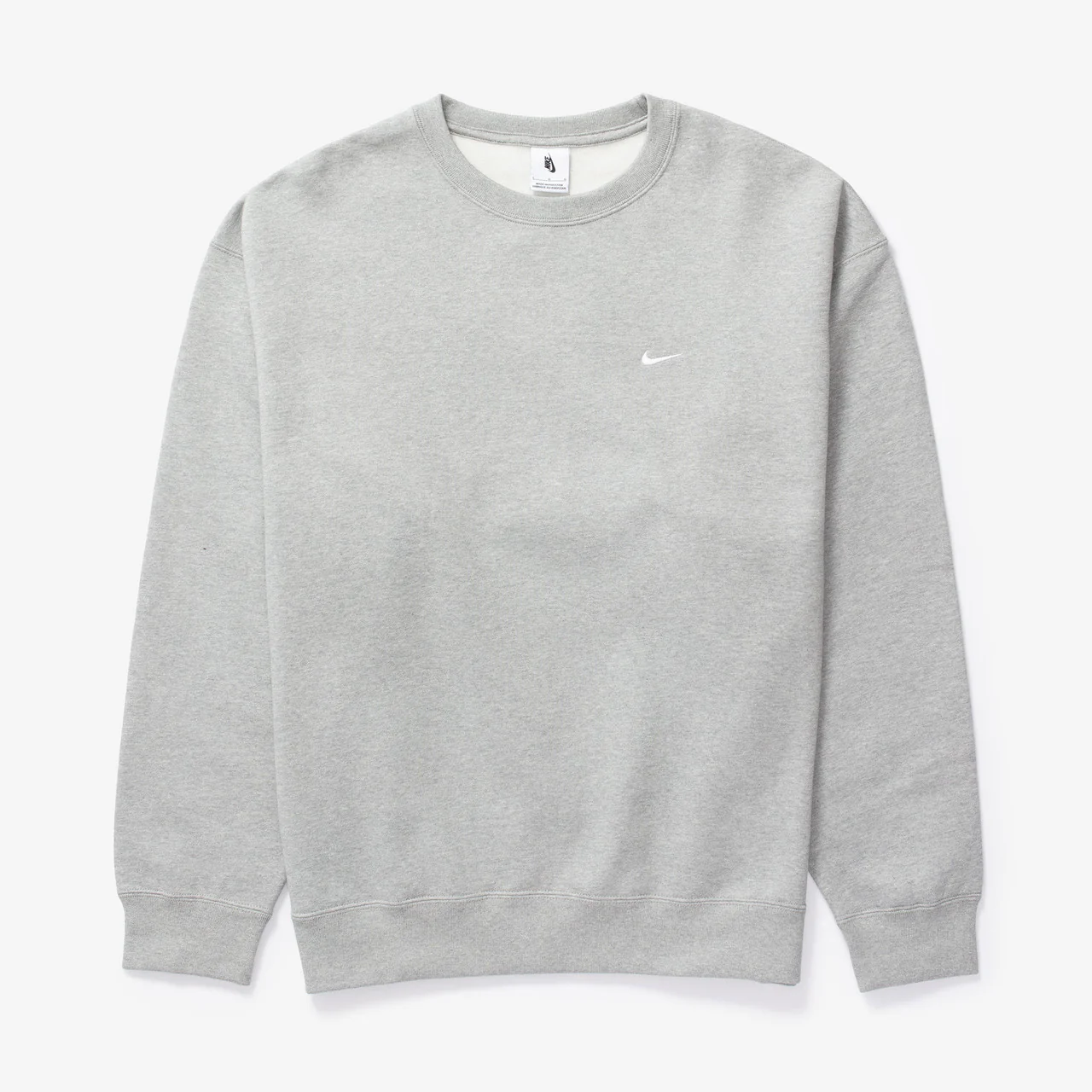 Solo Swoosh Fleece Crew - Image 10