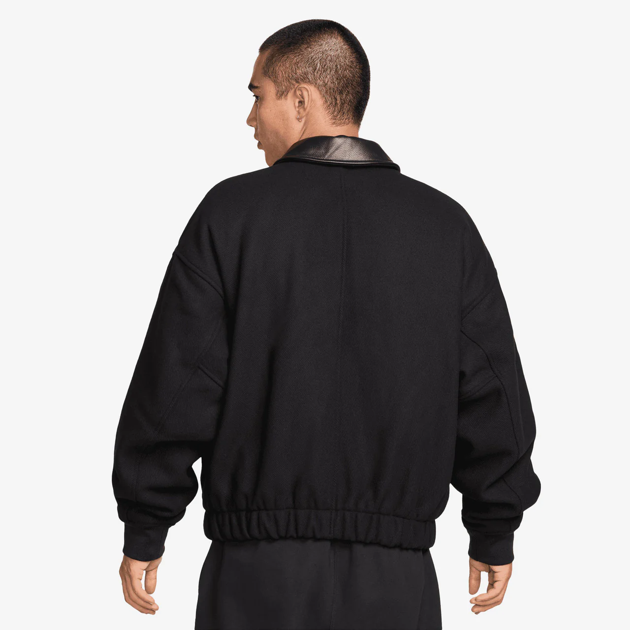 Solo Swoosh Wool Varsity Jacket - Image 2