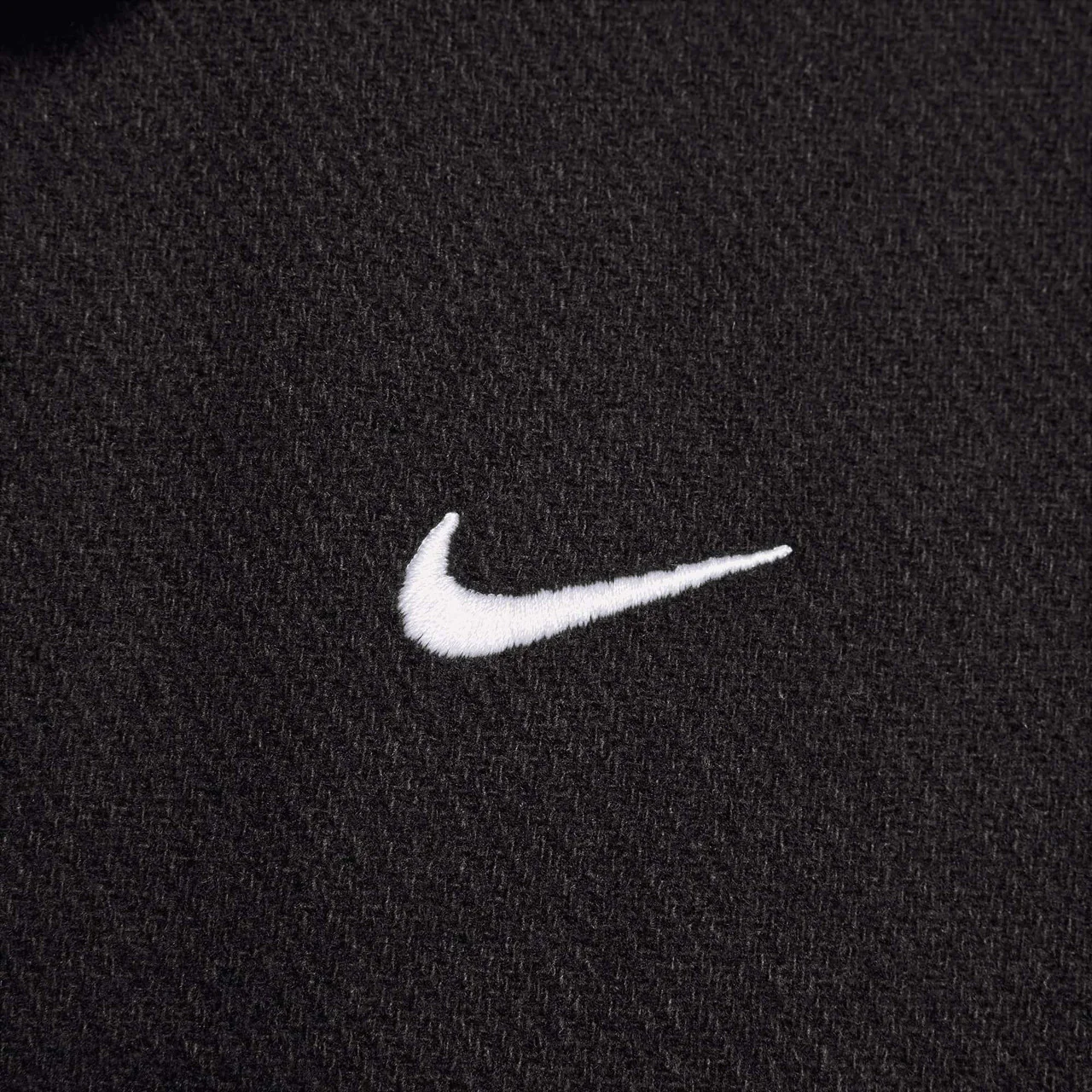 Solo Swoosh Wool Varsity Jacket - Image 4