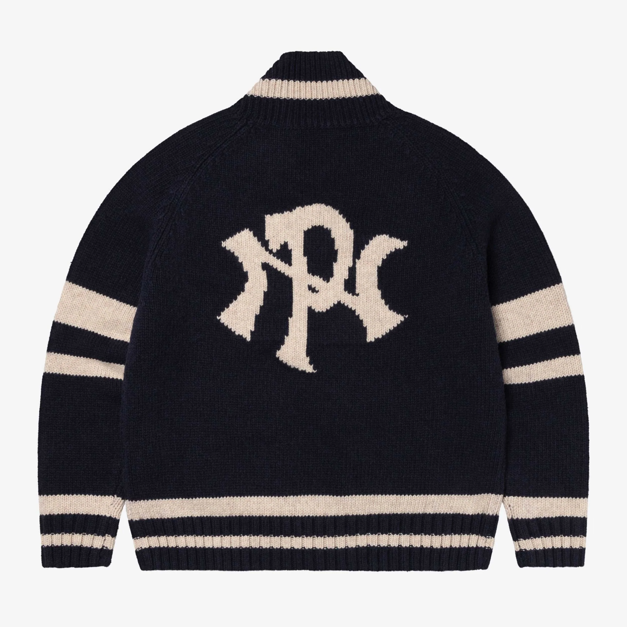 NYP Varsity Zip Thru Knit - Image 2