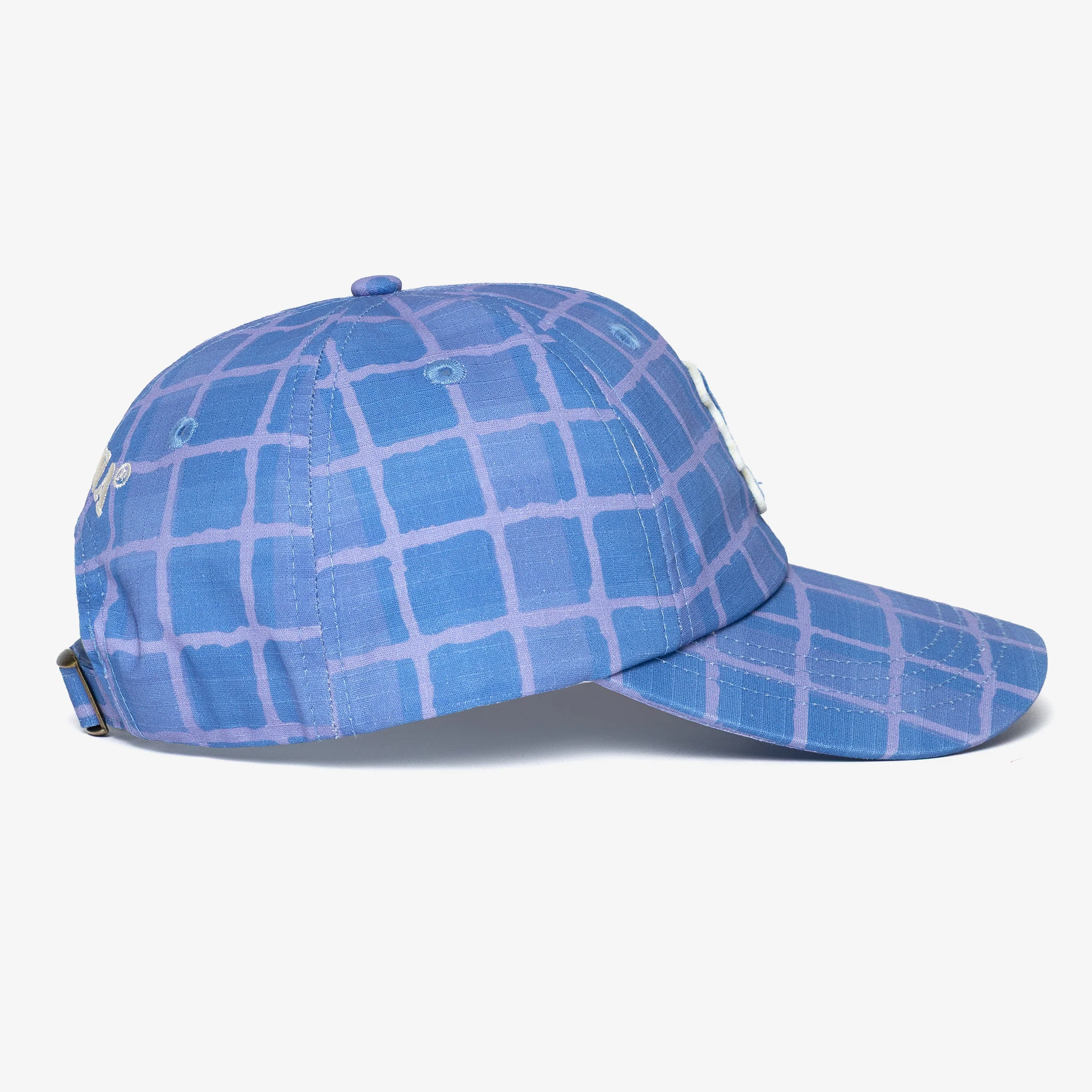 Tartan Print 6 Panel Cap - Image 3