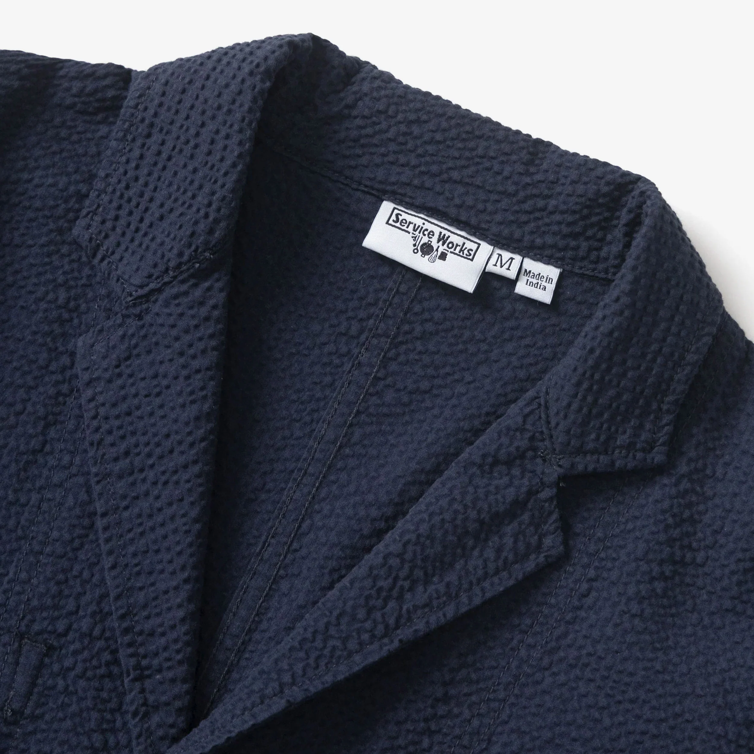Seersucker Server Suit Jacket - Image 3
