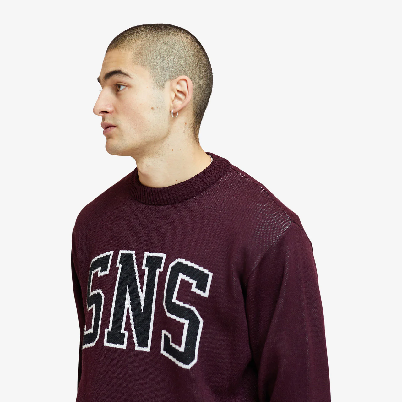 Collegiate Logo Knit Crewneck - Image 15