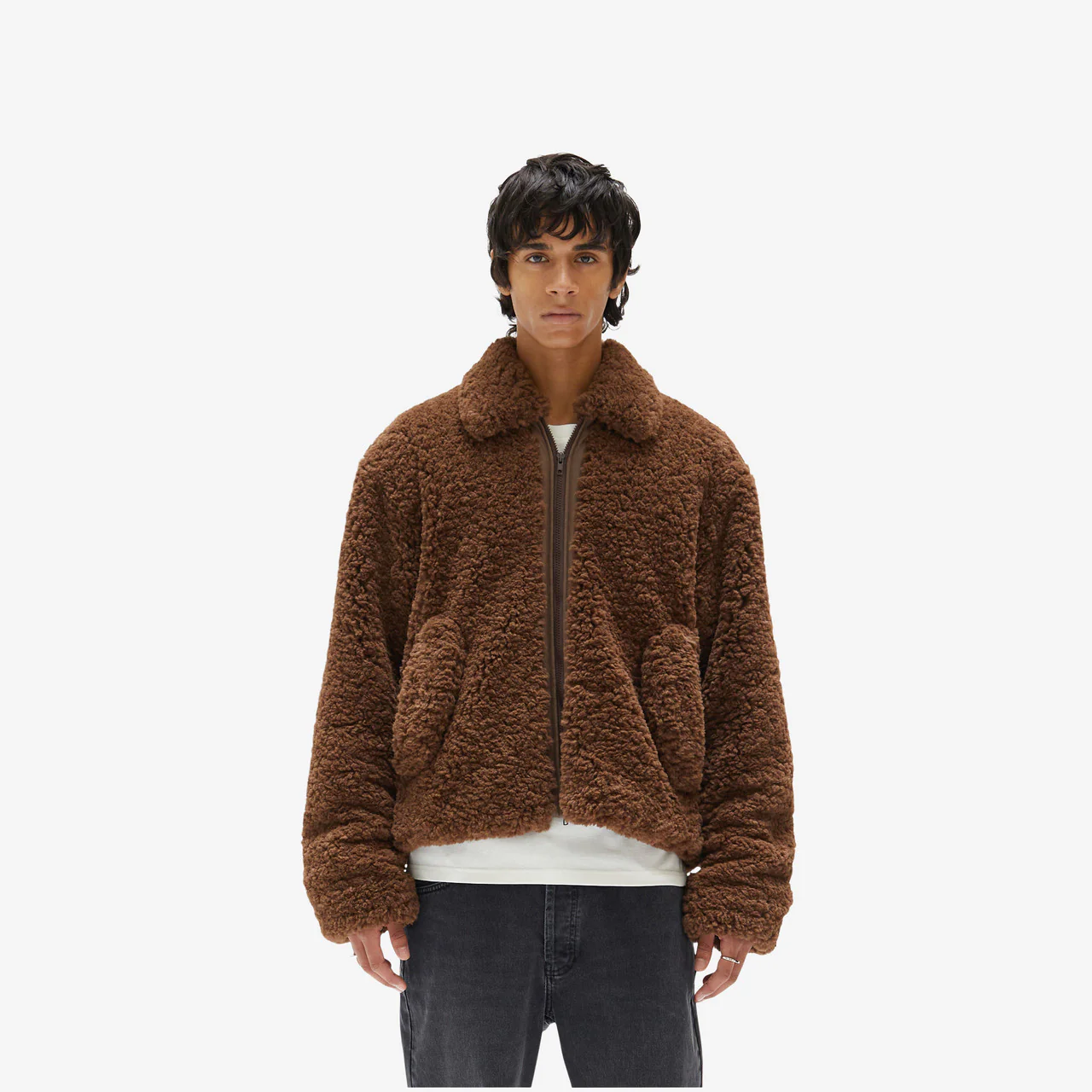 Faux Fur Jacket - Image 3