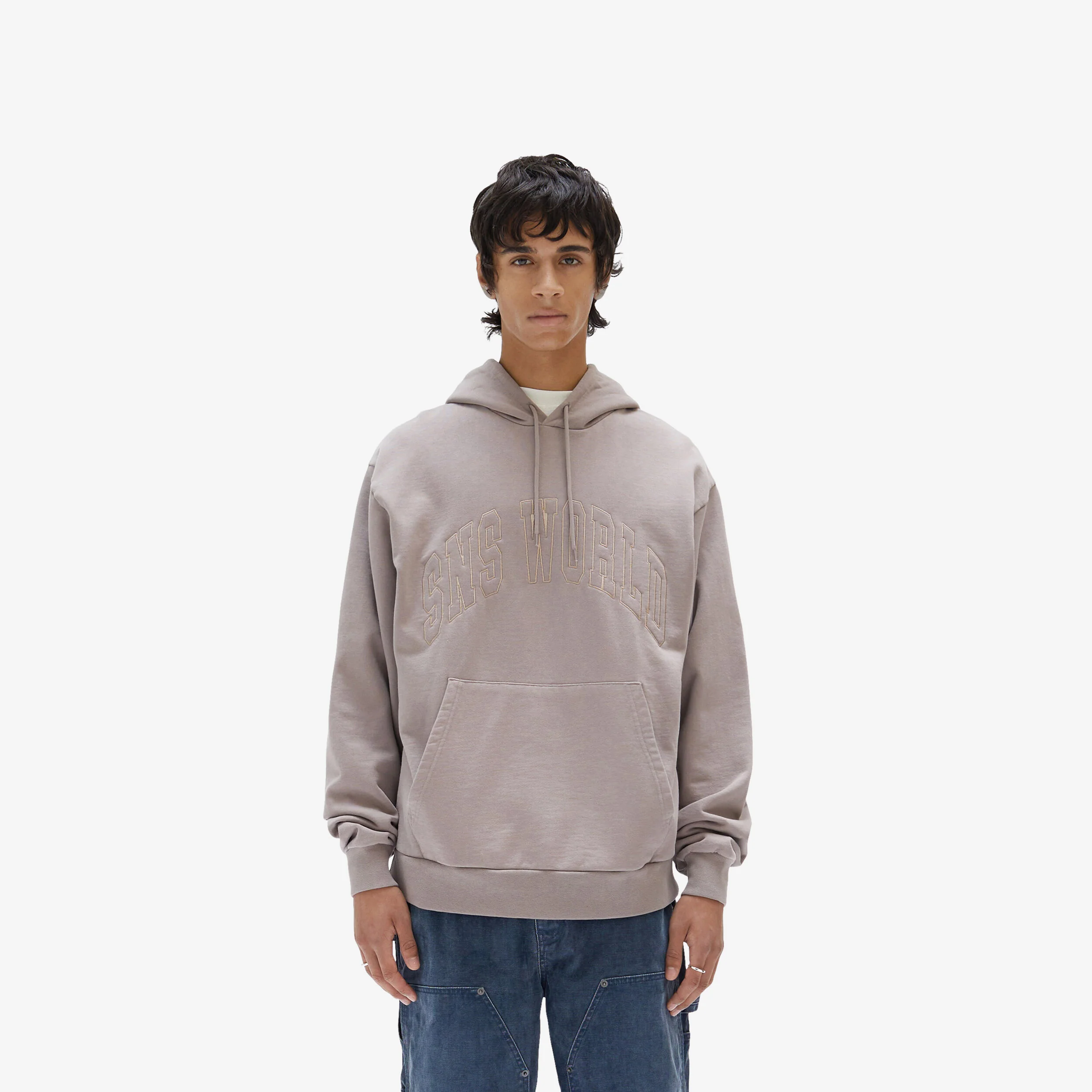World Arch Tonal Hoodie - Image 3