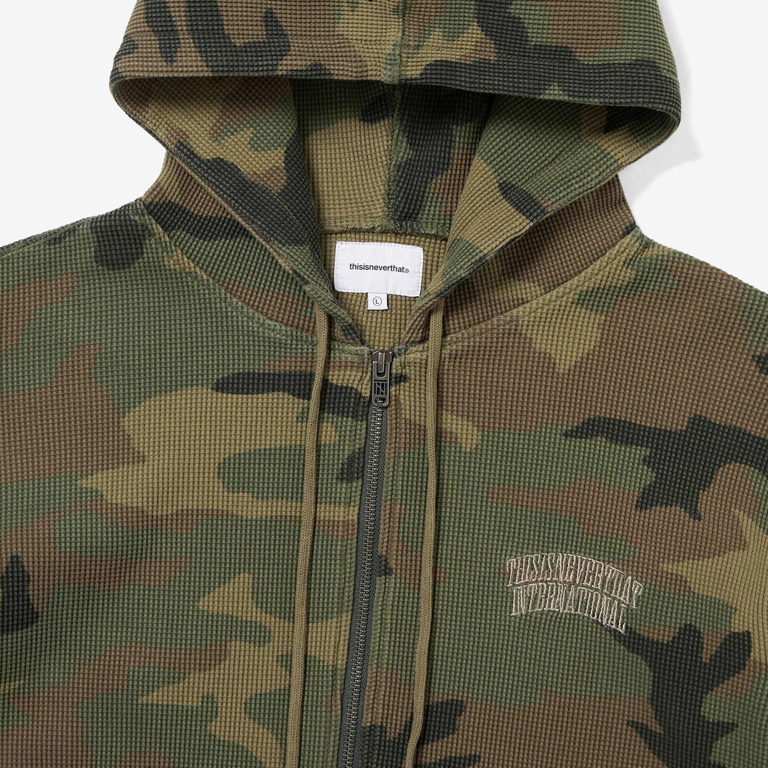 Camouflage Thermal Zip Up Hoodie - Image 3